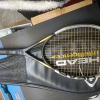 racchetta da tennis con colustodia