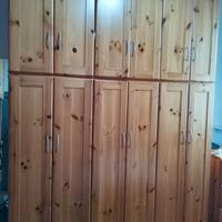 armadi in pino di svezia varie dimensioni