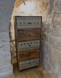 Cassettiera in legno di mango maison du monde
