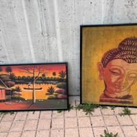 Quadri esotici in tela