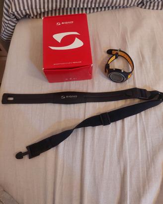 orologio sport con fascia cardio 