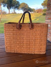 Borsa vimini vintage