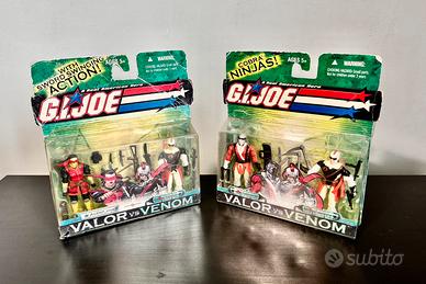 Set Gi Joe Valor Vs Venom Blisterato Anno “2004”
