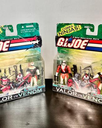 Set Gi Joe Valor Vs Venom Blisterato Anno “2004”