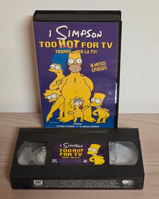 VHS Originale I Simpson Edizione Fox da Collezione