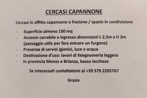 Capannone/laboratorio