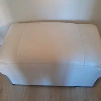 Pouf in similpelle