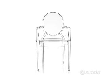 Kartell Louis Ghost 2 Sedie.Design Philippe Starck