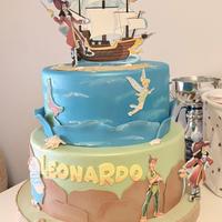 Torta  scenografica peter pan