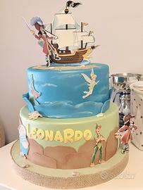 Torta  scenografica peter pan