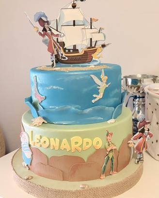 Torta  scenografica peter pan