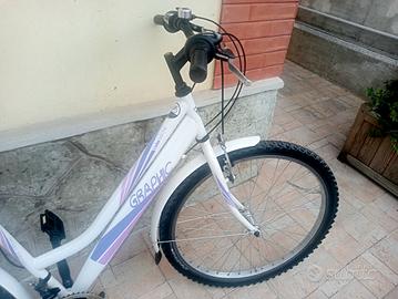 Bici per ragazza sportiva Velomarche Grafic.