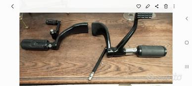 pedane comandi centrali sportster