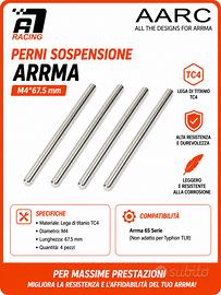 Perni bracci ARRMA in titanio TC4