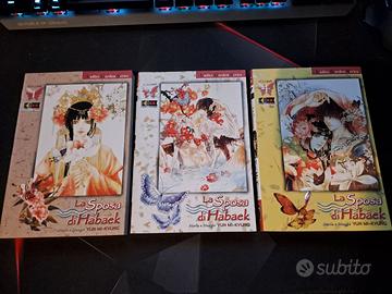 La Sposa di Habaek volumi 1-2-4