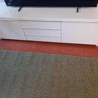 Porta televisione bianco
