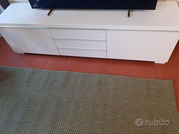 Porta televisione bianco