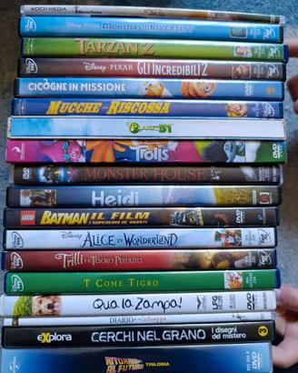 DVD per bambini e famiglie