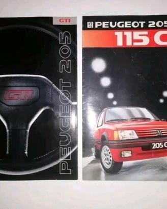 Catalogo Brochure Peugeot 205 Saab Opel Kadett