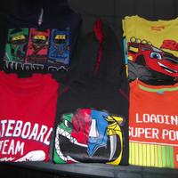 Lotto vestiti bimbo maschio anni 7-8 usati ottimi