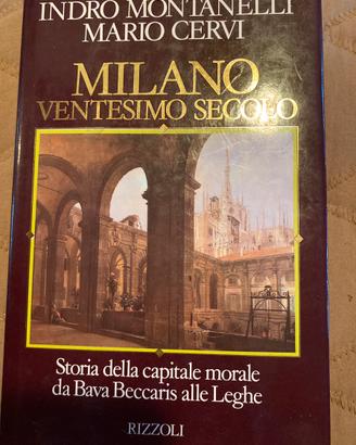 Libro montanelli autografato