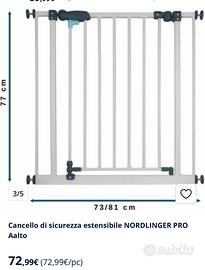 Cancelletto Estendibile Acciaio come nuovo