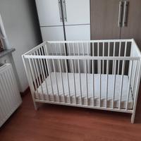 culla/ lettino con 2 posizioni completa 