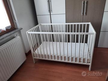 culla/ lettino con 2 posizioni completa 