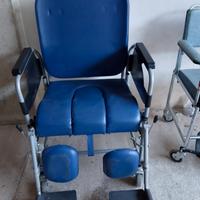 Sedia a rotelle smontabile 