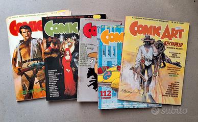 COMIC ART nn. 3-4-6-7-10