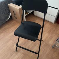 Sgabello nero Ikea