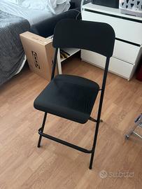 Sgabello nero Ikea