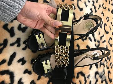 Cintura nera donna prototipo Elisabetta Franchi