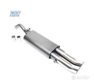 SILENZIATORE DI SCARICO PER VOLKSWAGEN VW GOLF II 