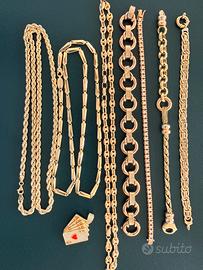 Collane-Bracciali-gioielli 18KT