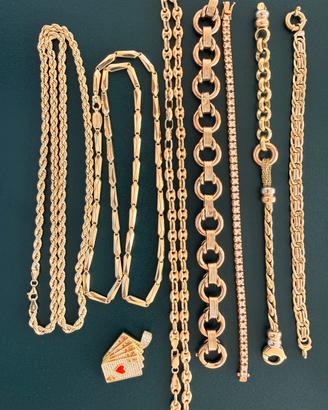 Collane-Bracciali-gioielli 18KT