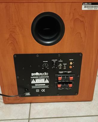 Polkaudio subwoofer attivo