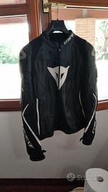 Giacca moto pelle Dainese uomo 