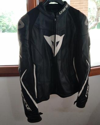 Giacca moto pelle Dainese uomo 