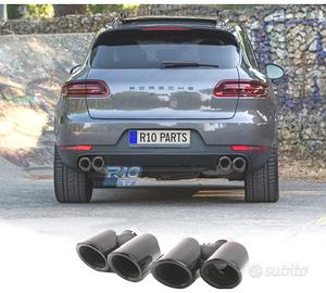 TERMINALI SCARICO PORSCHE MACAN 95B 14-17 LOOK GTS