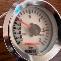 Manometro Pressione Turbo Vintage Evolution