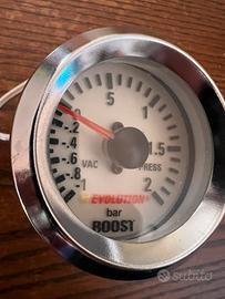 Manometro Pressione Turbo Vintage Evolution