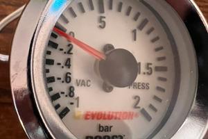 Manometro Pressione Turbo Vintage Evolution