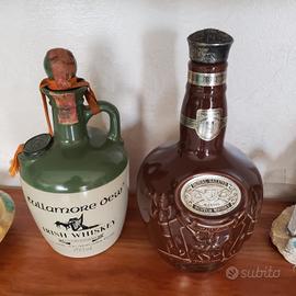 BOTTIGLIE DI CERAMICA 1 DI VETRO