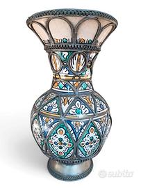 Vaso marocchino artigianale in ceramica 27 cm