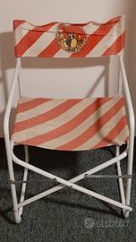 Sedia Pieghevole Vintage GIRELLA MOTTA - Anni 80  