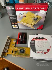 Porte USB per PCI Card