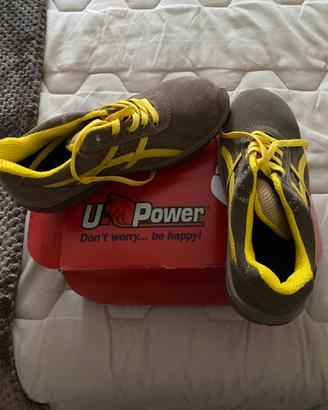 Scarpe antinfortunistiche n 41 U POWER NUOVE.