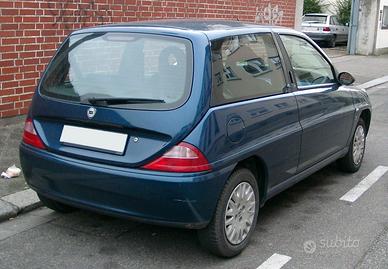 ricambi per lancia Y elefantino 1200 cc anno 2003