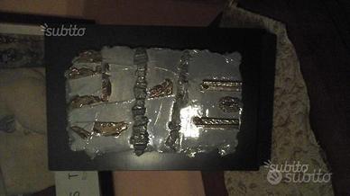 Presepe in ceramica raku